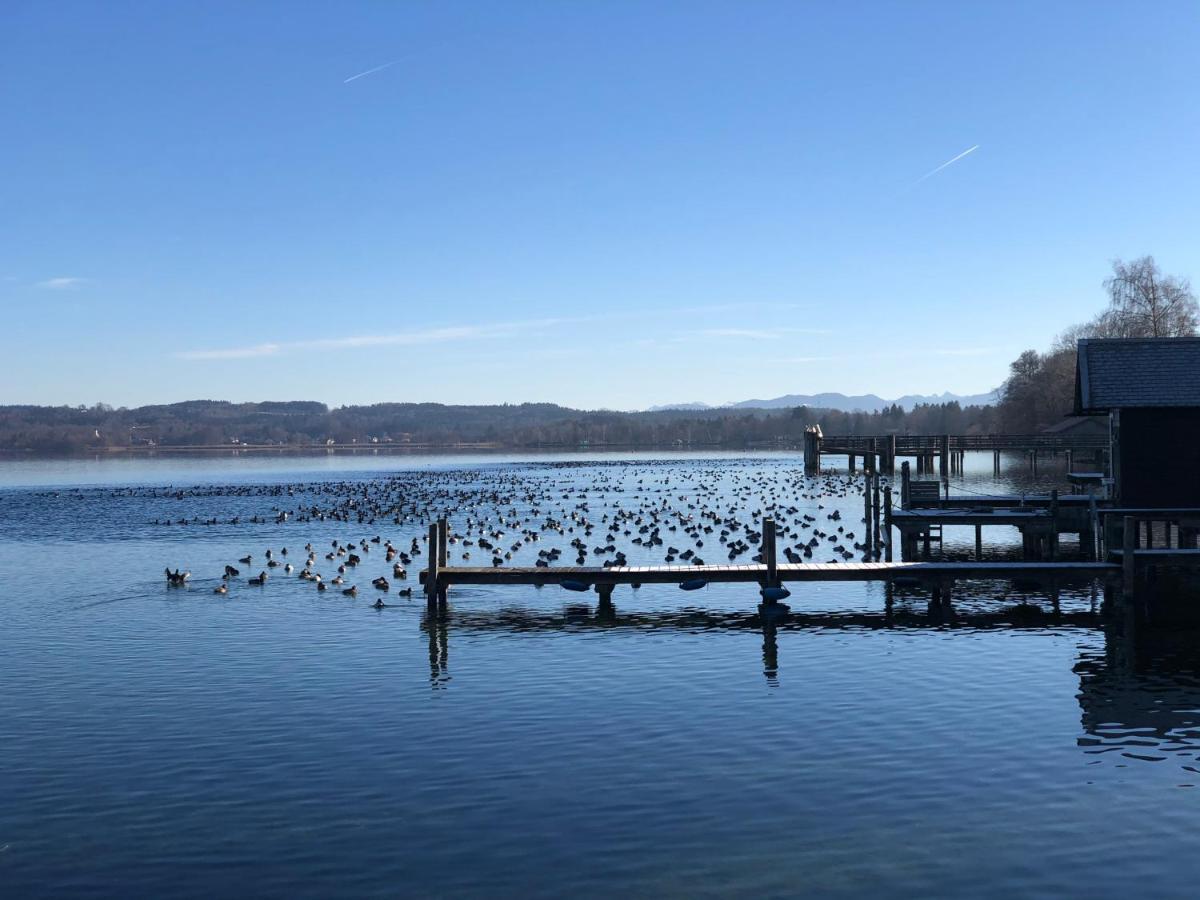 Ferienwohnung Am Starnberger See Seeshaupt Esterno foto